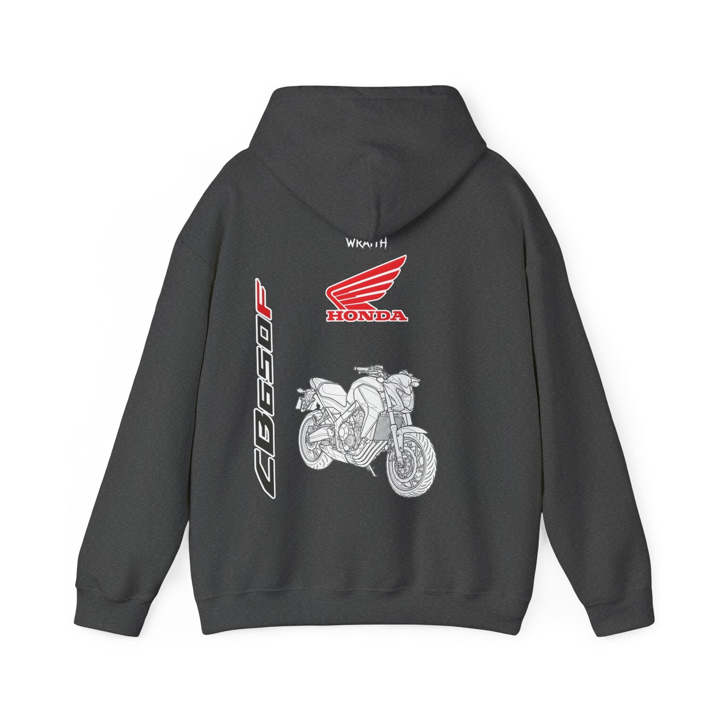 Honda CB650F Motorcycle Hoodie — Retro Bike Graphic Pullover