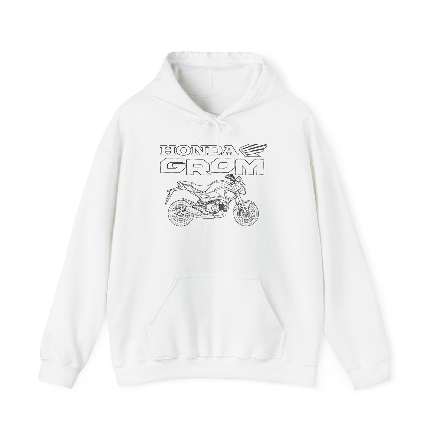 Honda Grom Motorcycle Hoodie | Grom Bike Graphic Sweatshirt