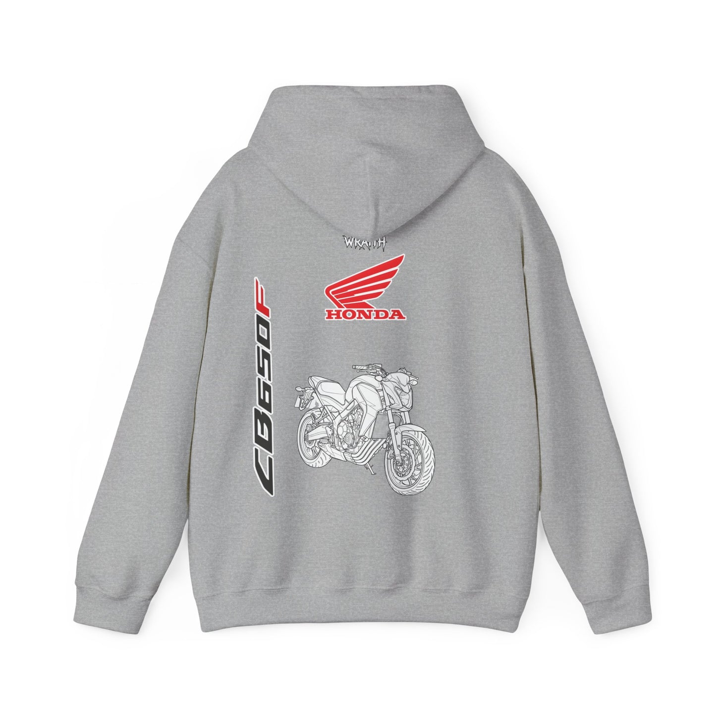 Honda CB650F Motorcycle Hoodie — Retro Bike Graphic Pullover
