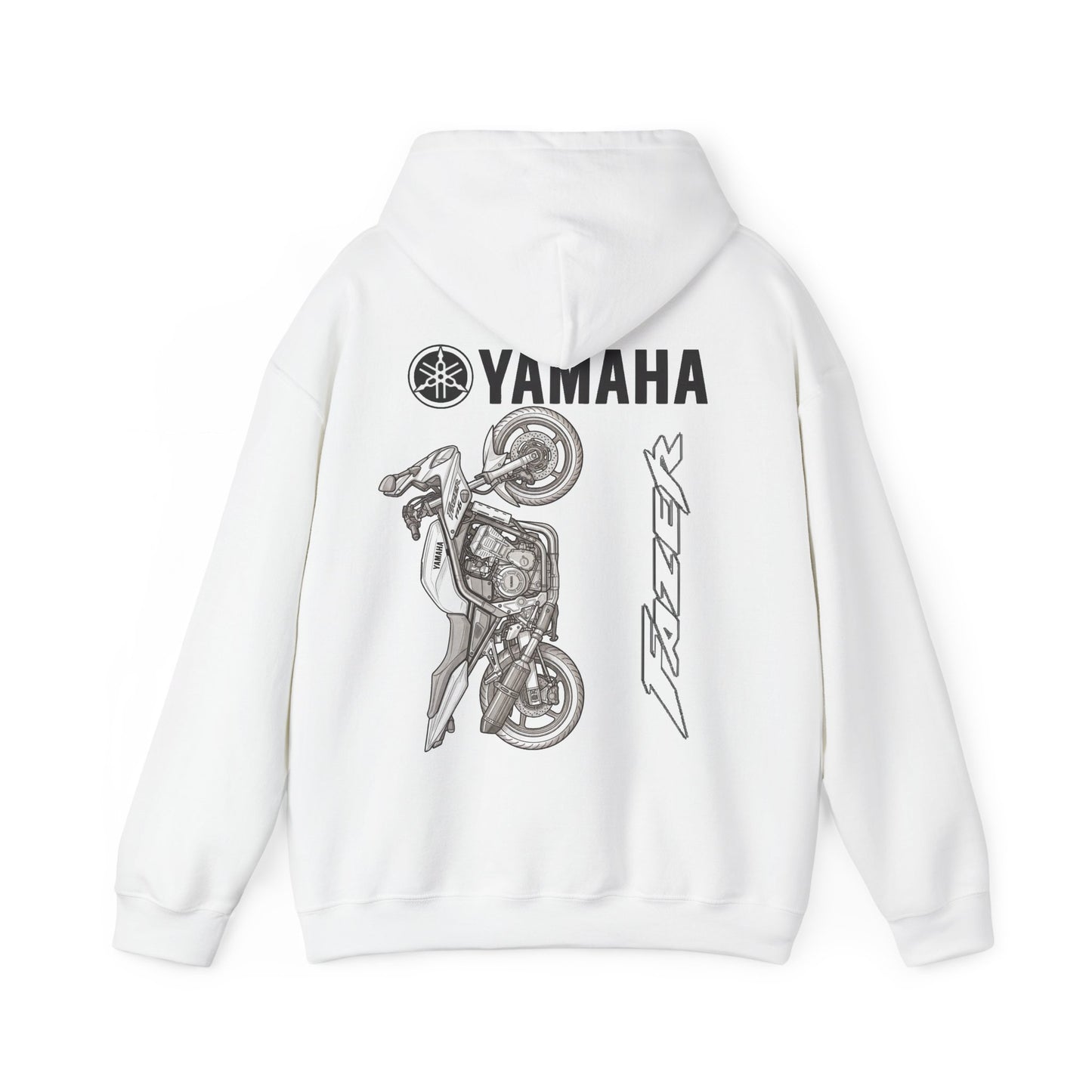 Yamaha Fazer motorcycle hoodie | Bike sketch hoodie | Motorbike pullover