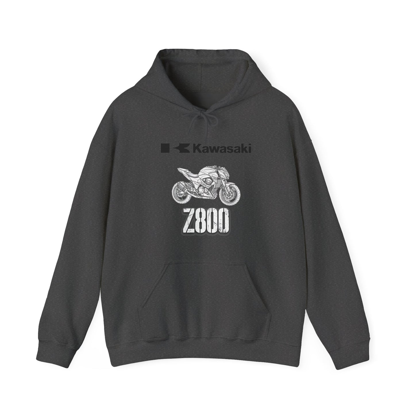 Kawasaki Z800 Motorcycle Hoodie | Z800 Sportbike Graphic