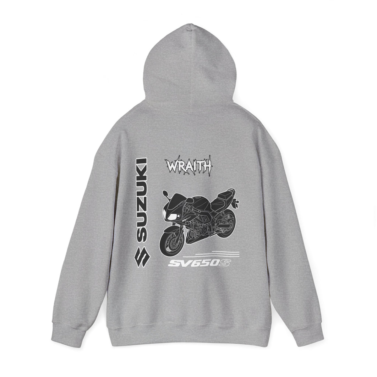 Suzuki Wraith SV650s  Motorcycle Hoodie — Vintage Sportbike Pullover