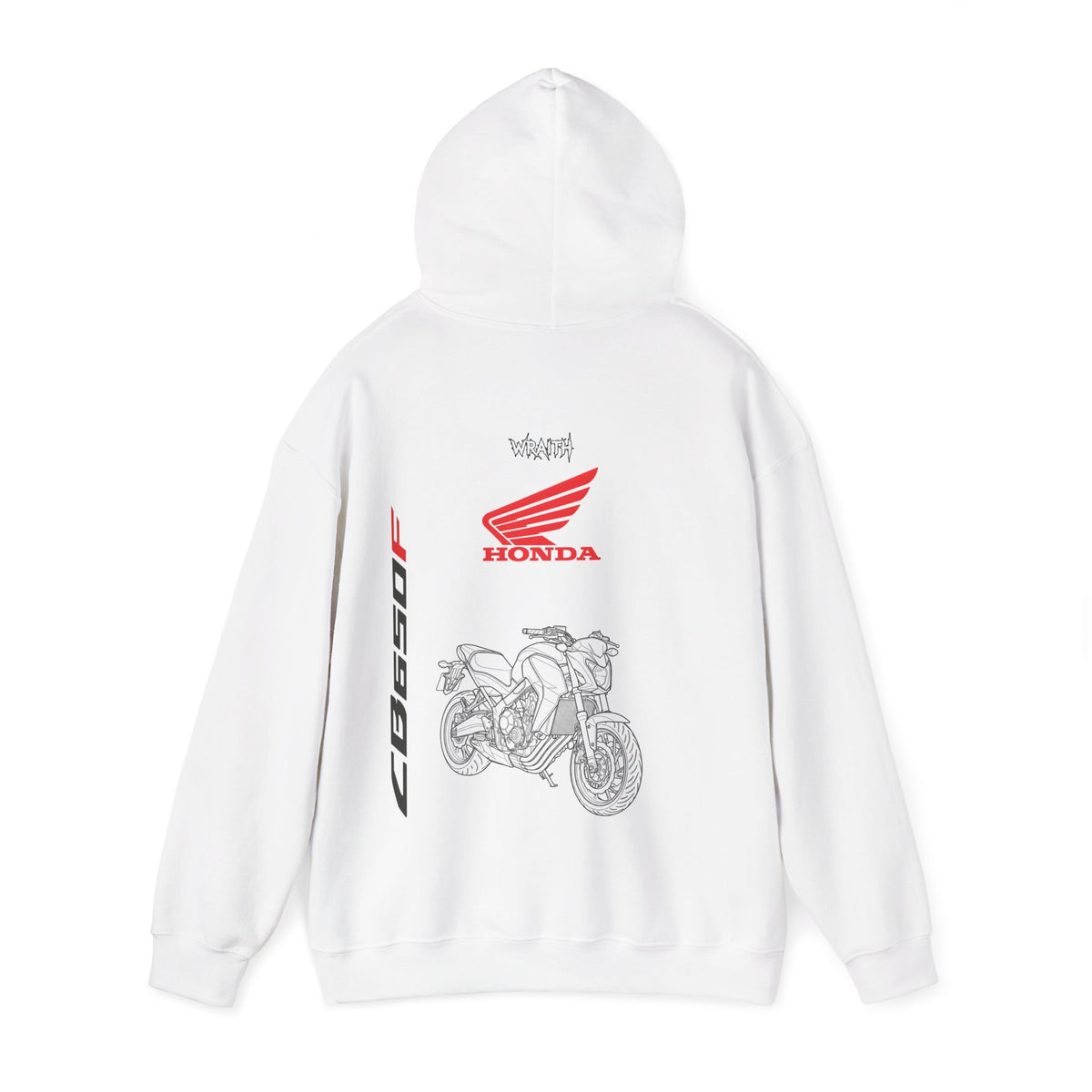 Honda CB650F Motorcycle Hoodie — Retro Bike Graphic Pullover