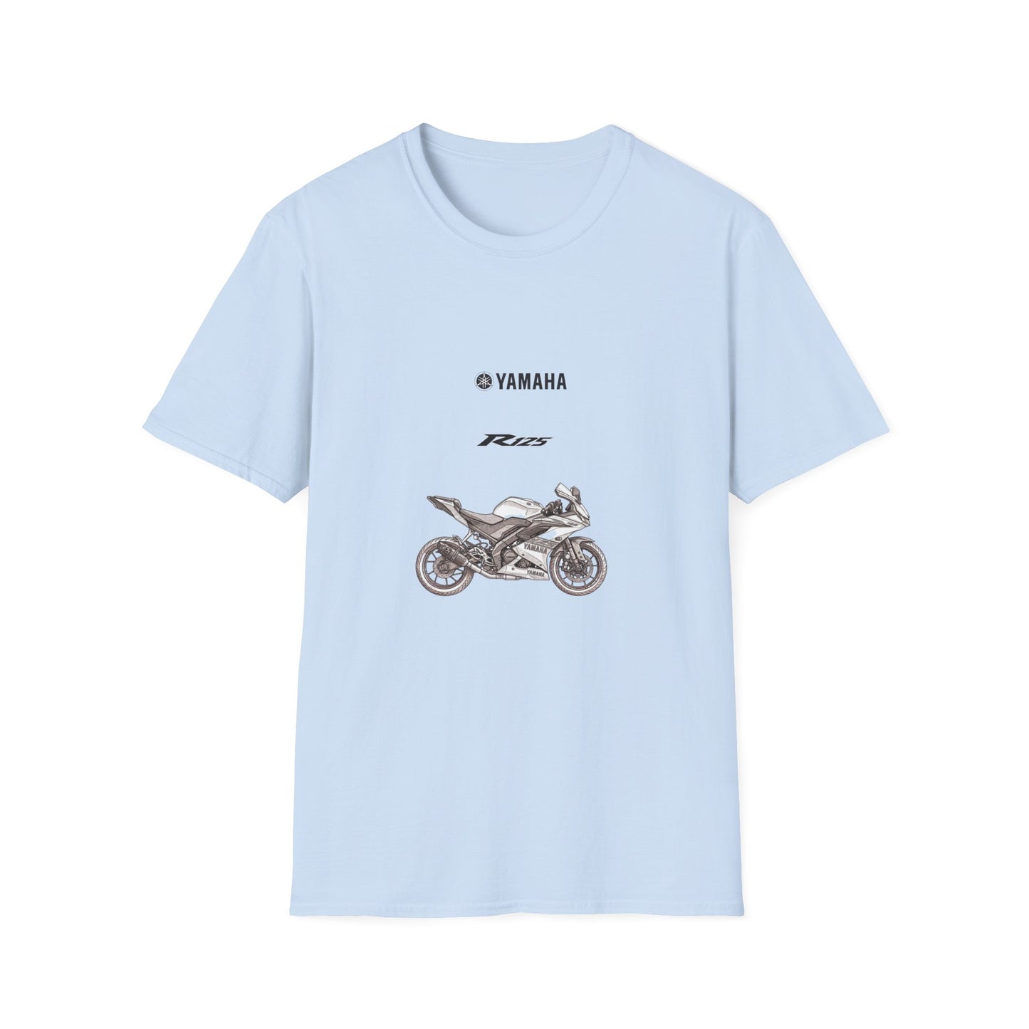 Yamaha R125 Motorcycle T-Shirt | Sportbike Logo Tee