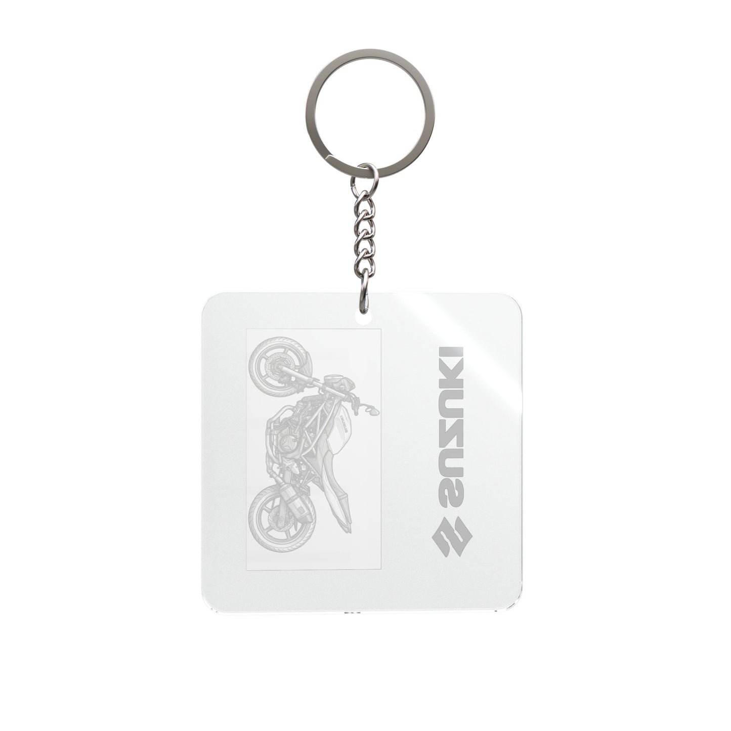 2017+ sv650 Square Keychain