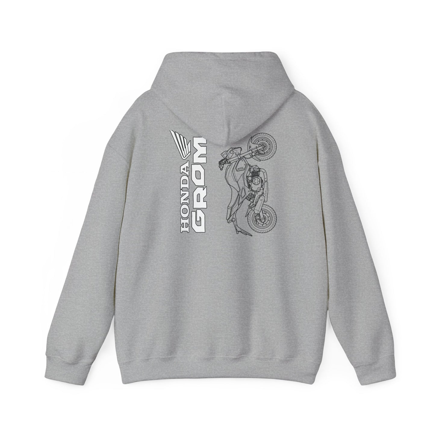 Honda Grom Motorcycle Hoodie | Grom Bike Graphic Sweatshirt