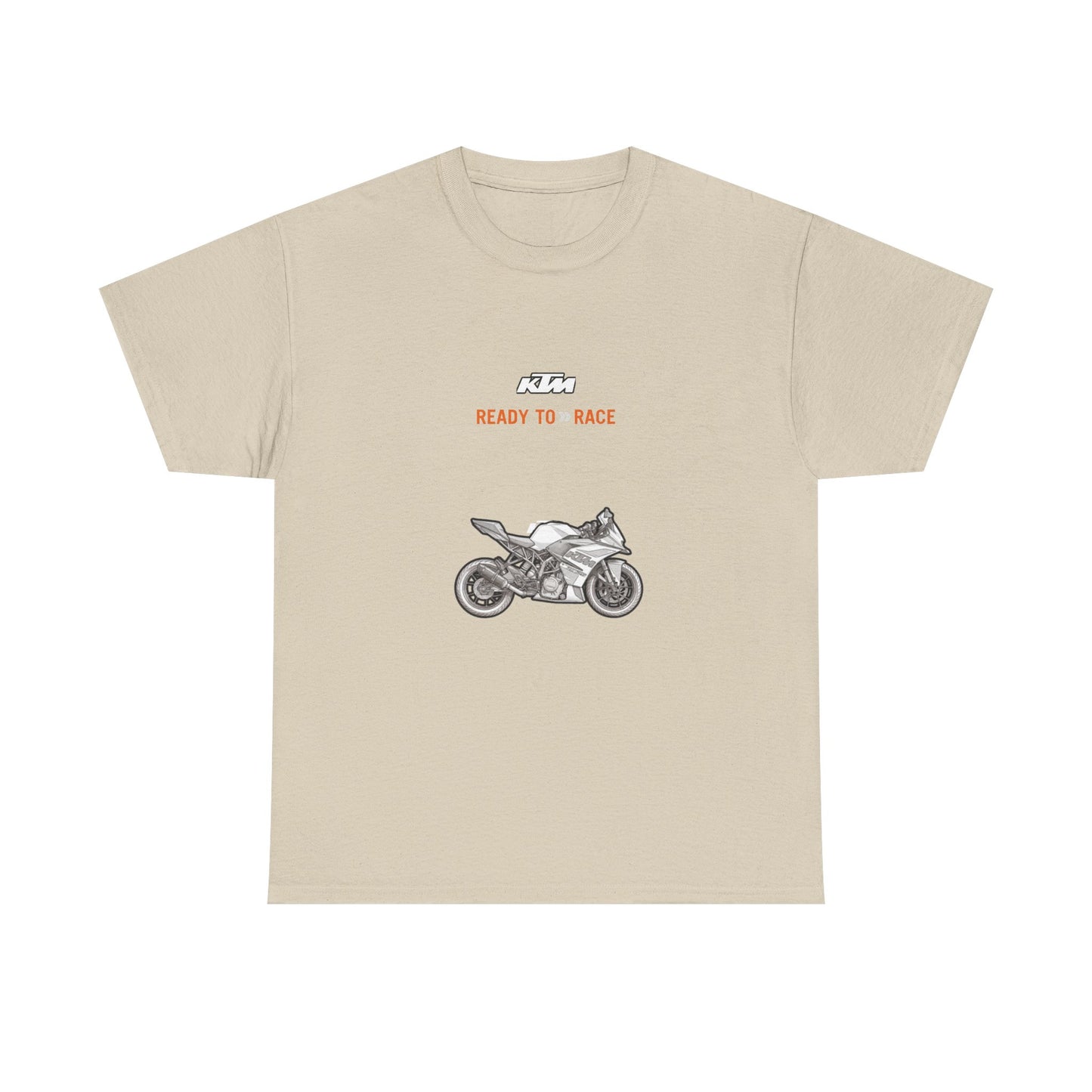 KTM RC125 Ready to Race Motorcycle Tee | Sportbike Illustration