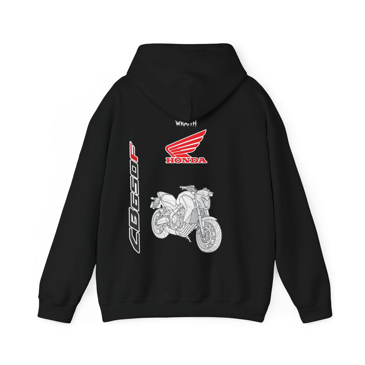 Honda CB650F Motorcycle Hoodie — Retro Bike Graphic Pullover