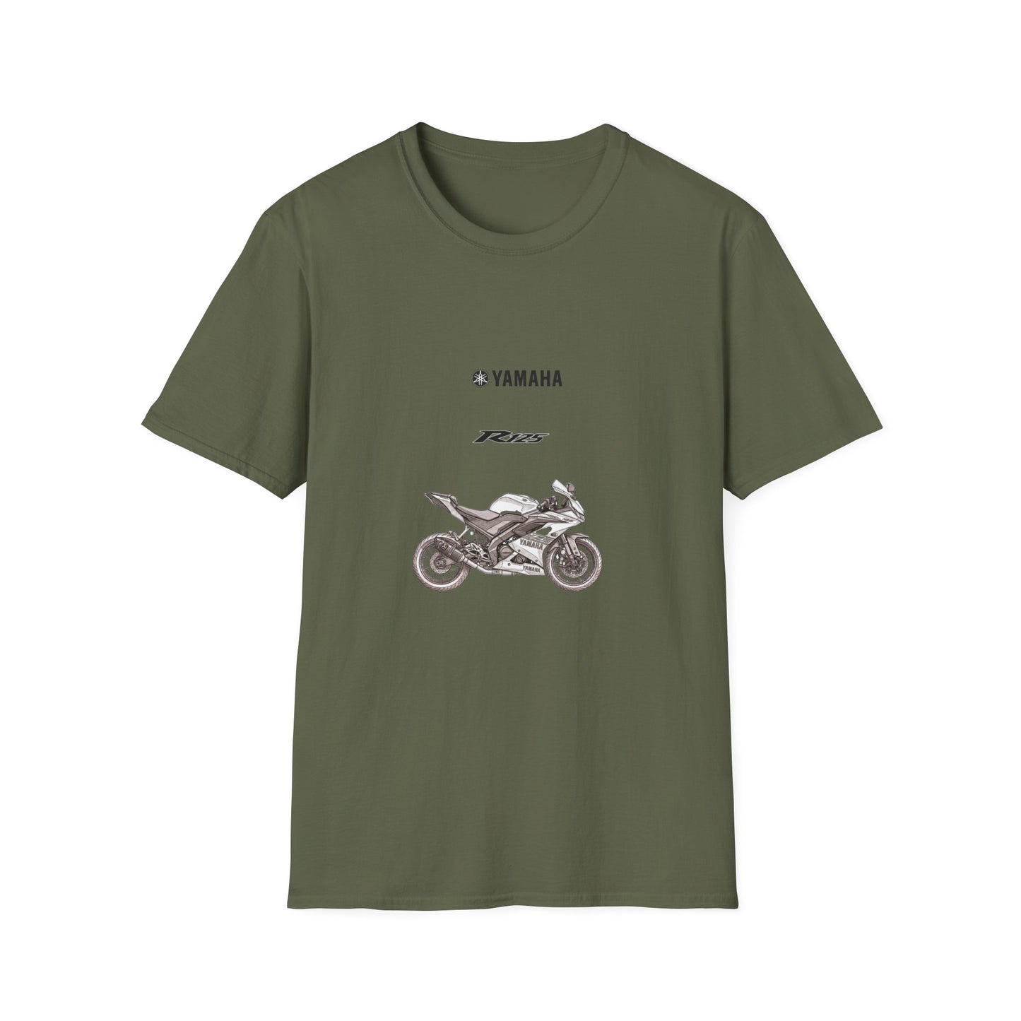 Yamaha R125 Motorcycle T-Shirt | Sportbike Logo Tee