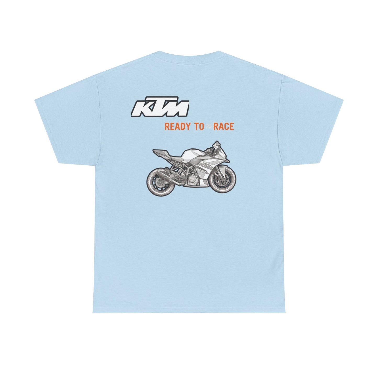 KTM RC125 Ready to Race Motorcycle Tee | Sportbike Illustration