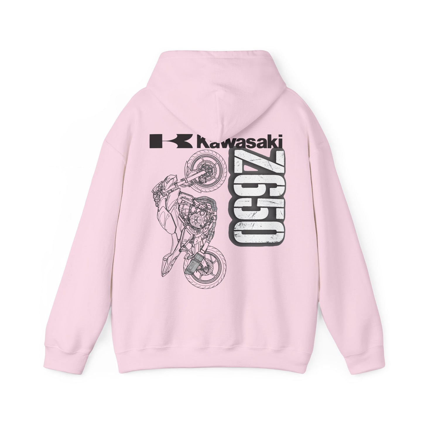 Kawasaki Z650 Motorcycle Hoodie | Z650 Bike Graphic Sweatshirt