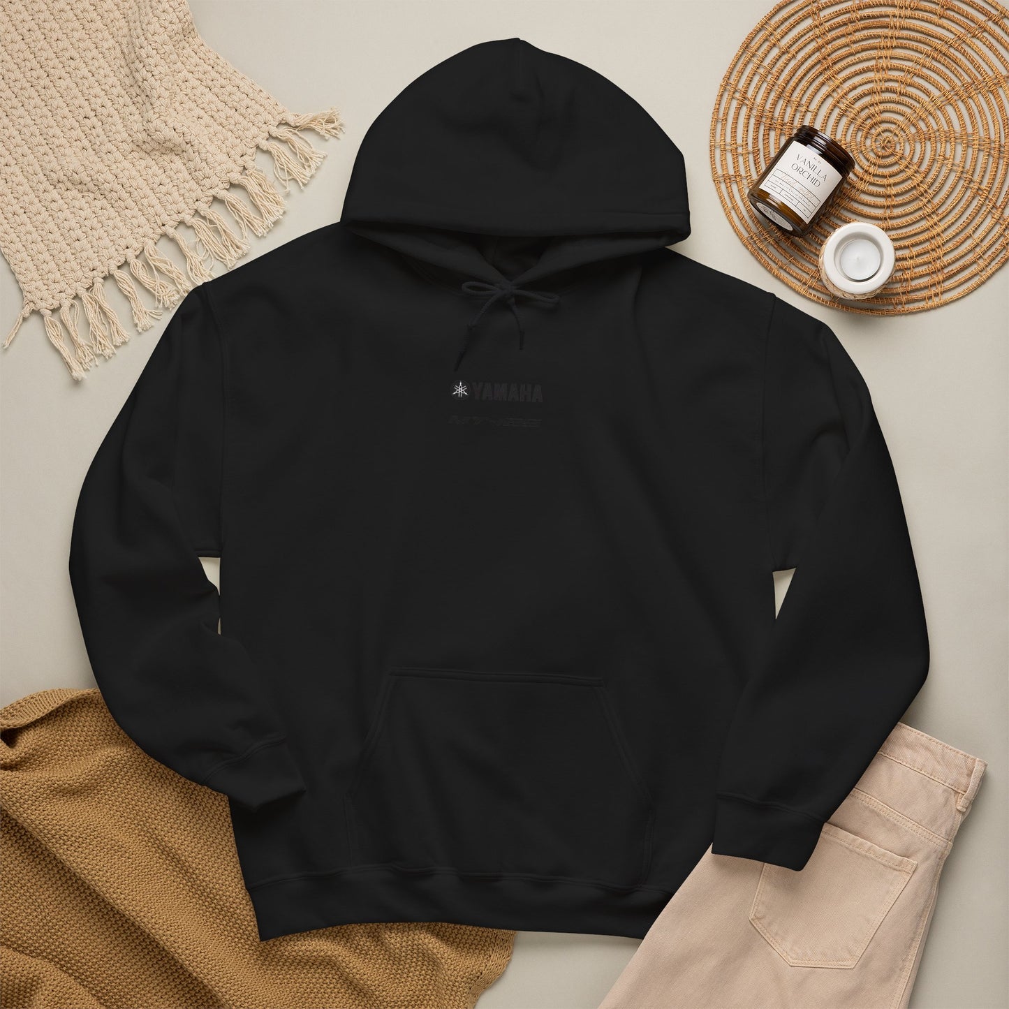 Yamaha MT-125 Motorcycle Hoodie | Motorbike Illustration Sweatshirt