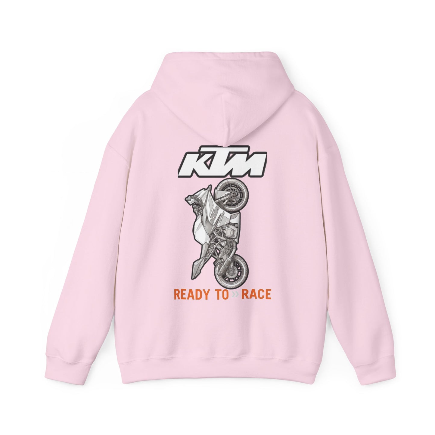 KTM RC 125Ready to Race Motorcycle Hoodie | Racing Bike Graphic Pullover