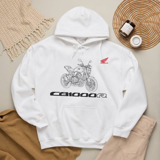 CB1000R Motorcycle Hoodie | Honda CB1000R Sketch Graphic