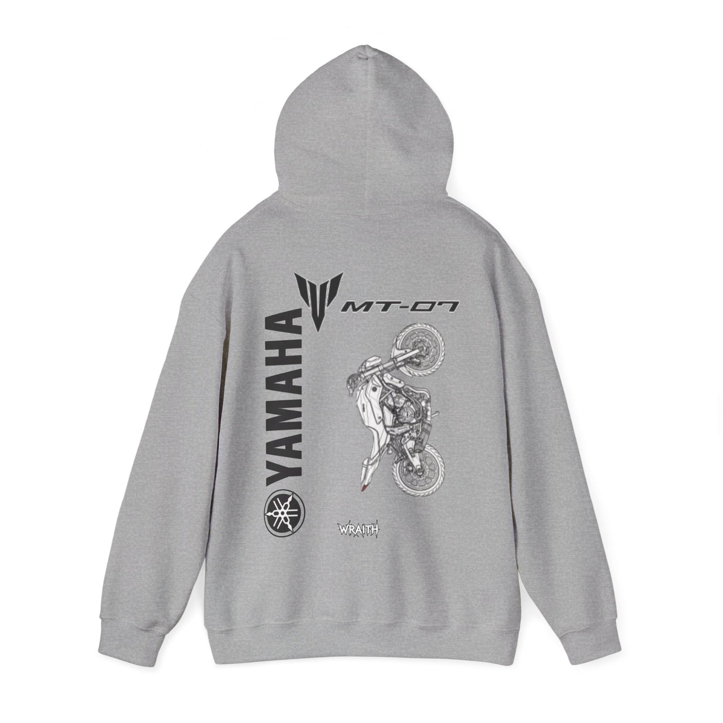 Yamaha MT-07 Motorcycle Hoodie Pullover