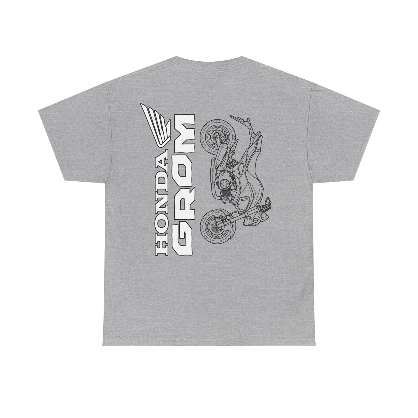 Honda Grom Motorcycle Tee | Grom Bike Illustration