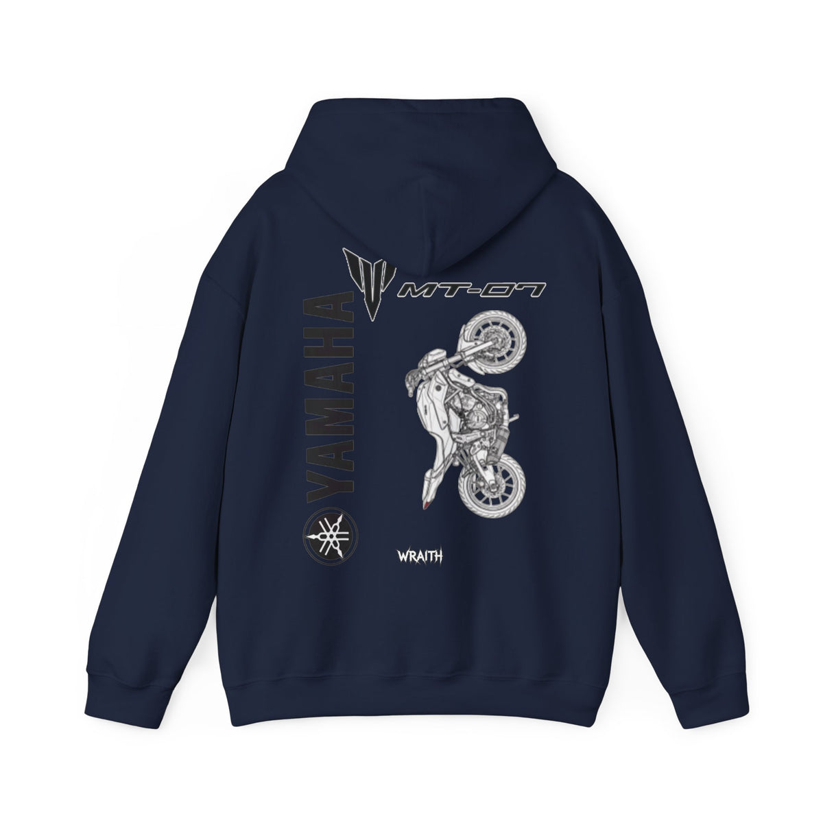 Yamaha MT-07 Motorcycle Hoodie Pullover