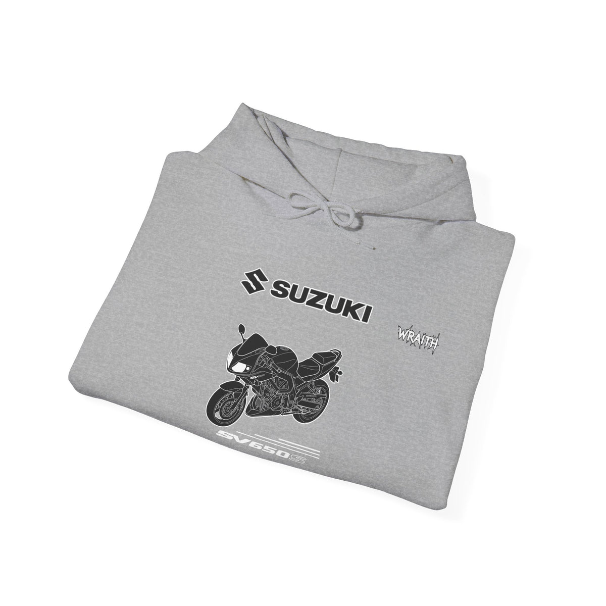Suzuki Wraith SV650s  Motorcycle Hoodie — Vintage Sportbike Pullover