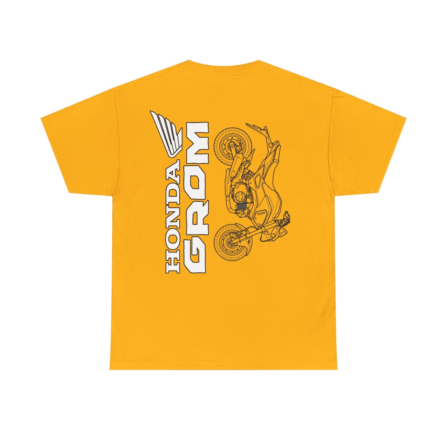 Honda Grom Motorcycle Tee | Grom Bike Illustration