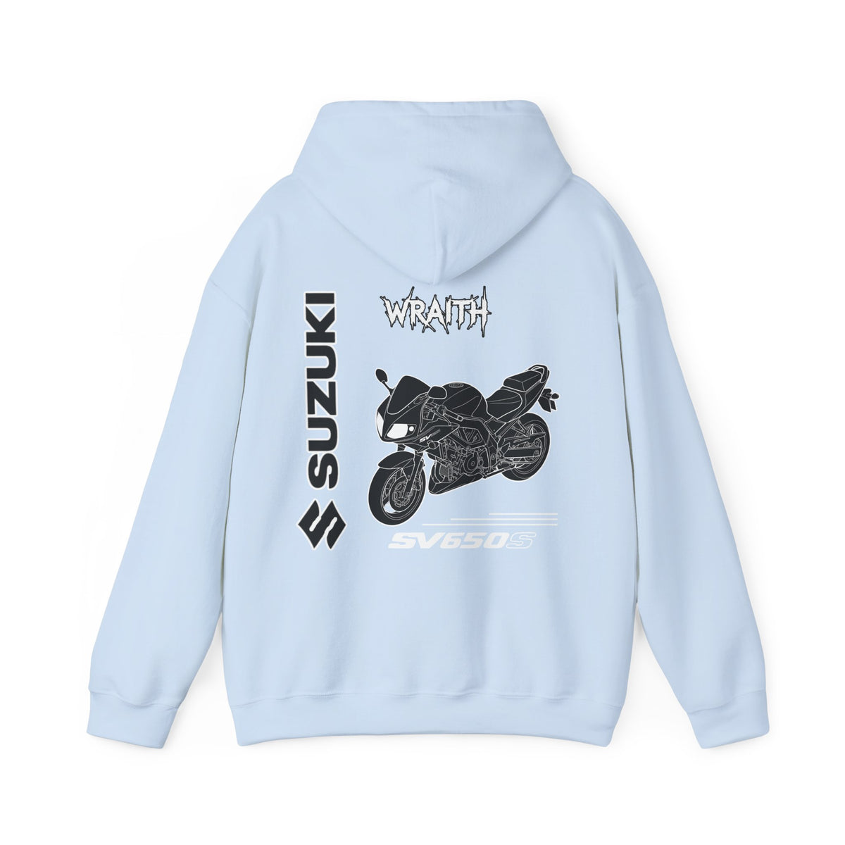 Suzuki Wraith SV650s  Motorcycle Hoodie — Vintage Sportbike Pullover
