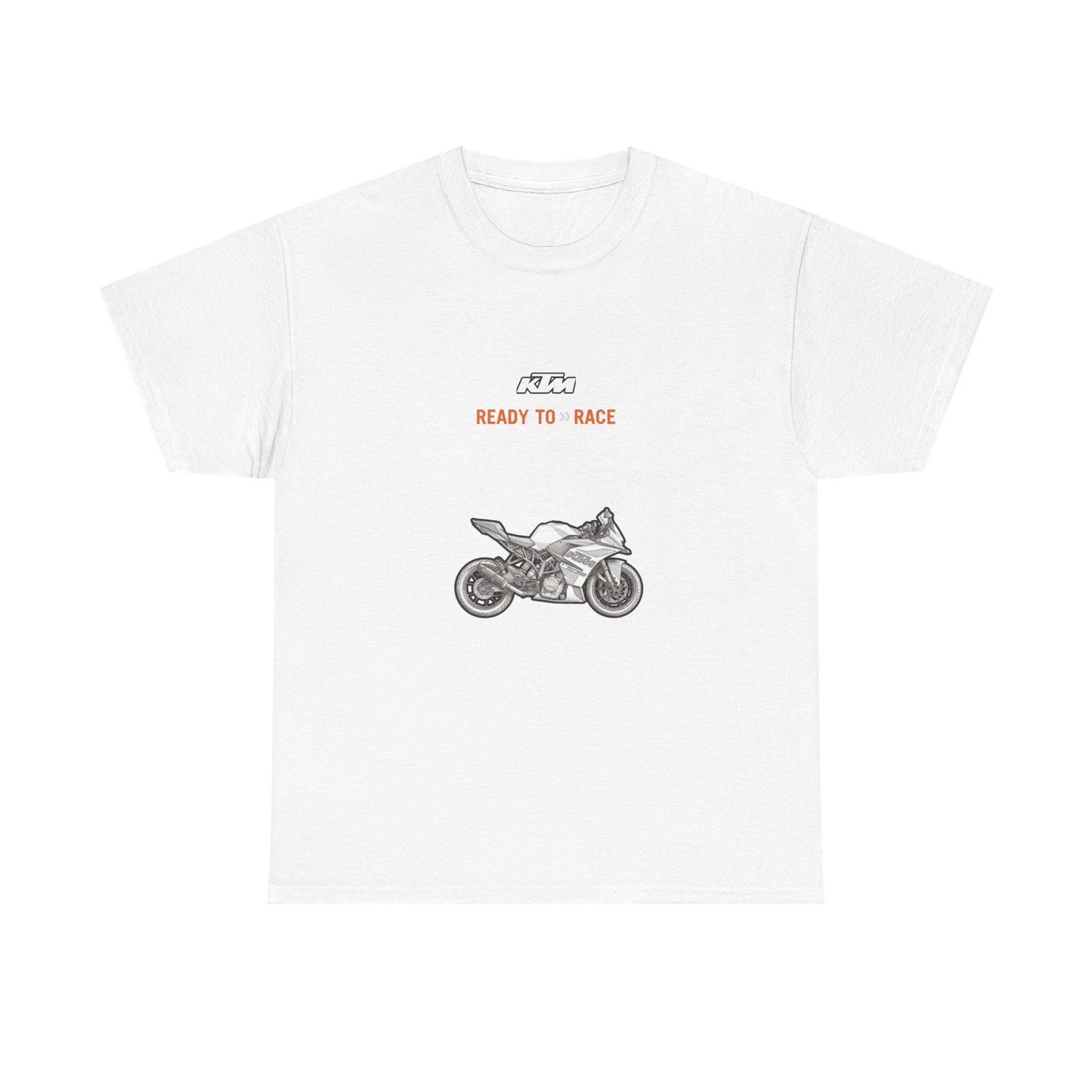 KTM RC125 Ready to Race Motorcycle Tee | Sportbike Illustration