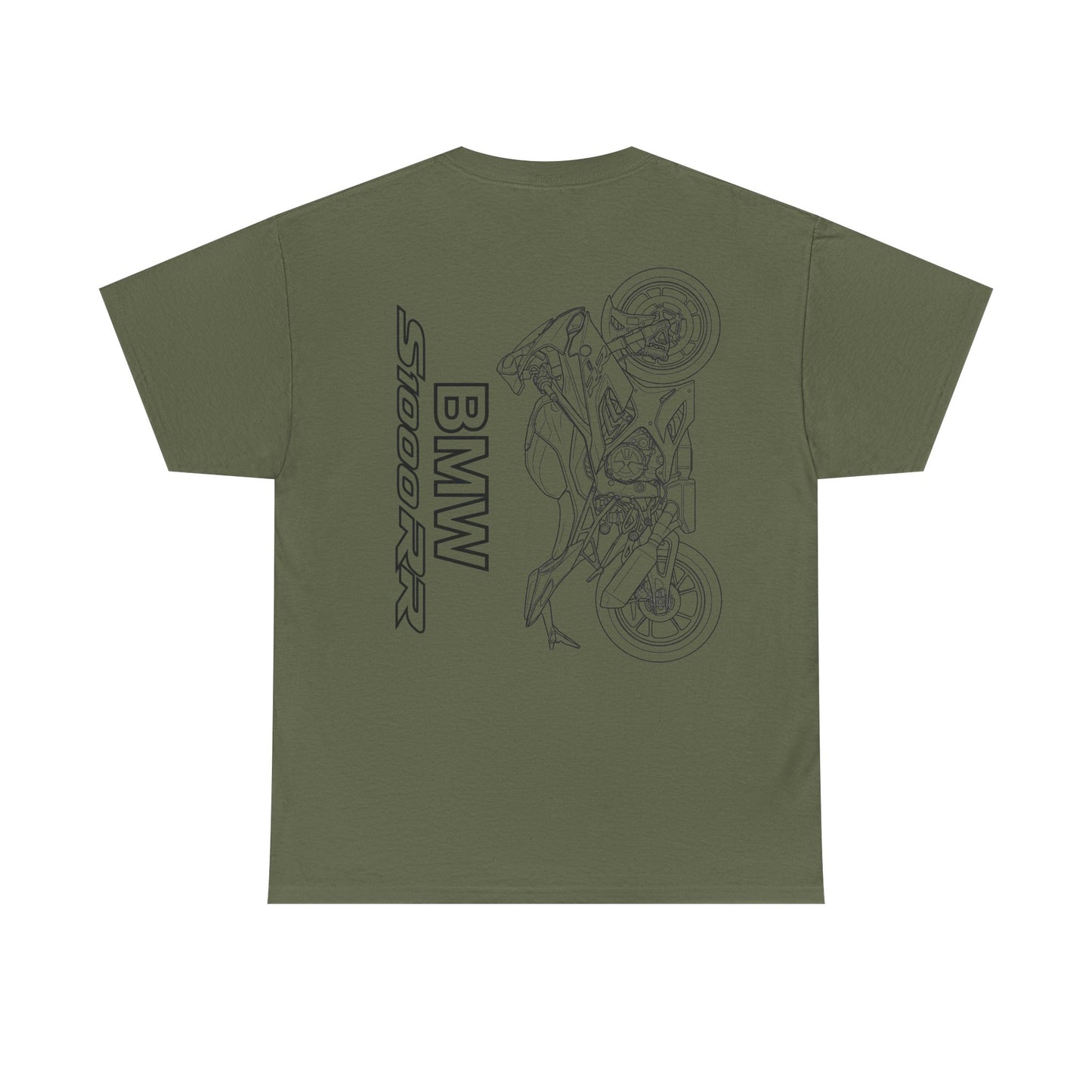 BMW S1000RR Motorcycle Tee | Sportbike Outline Graphic