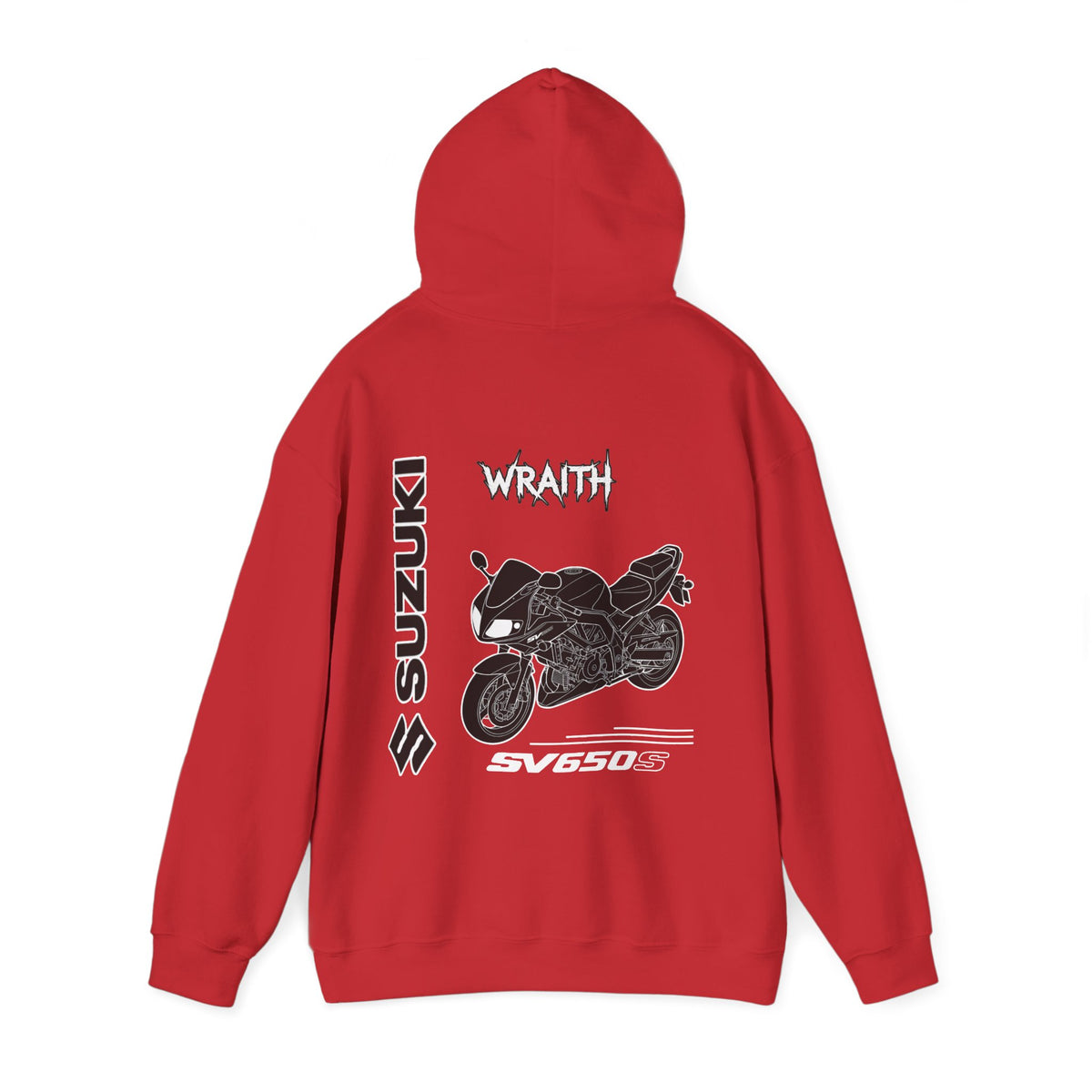 Suzuki Wraith SV650s  Motorcycle Hoodie — Vintage Sportbike Pullover