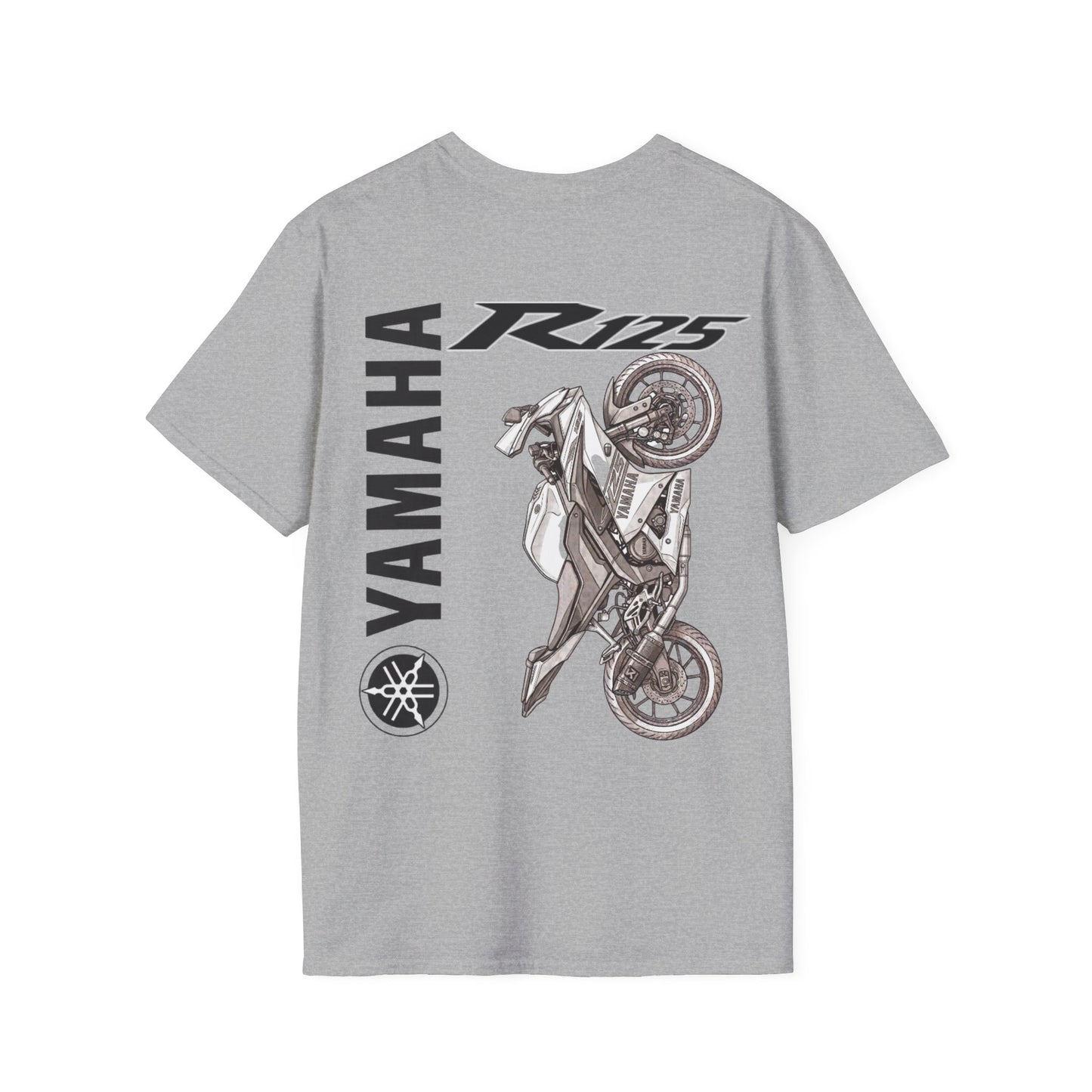 Yamaha R125 Motorcycle T-Shirt | Sportbike Logo Tee