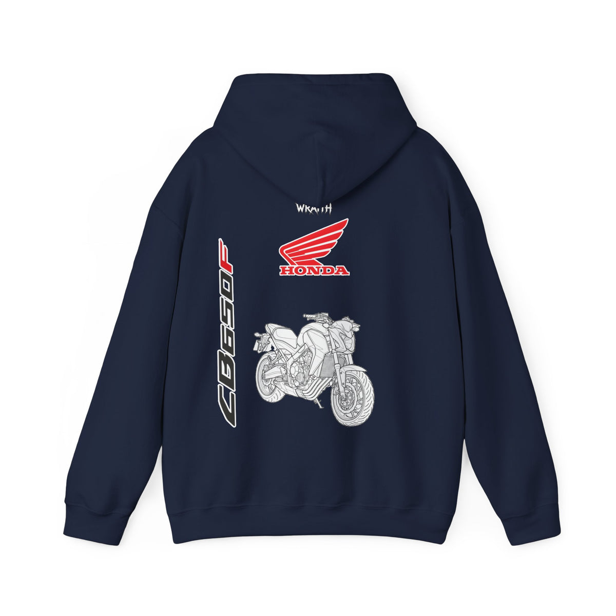 Honda CB650F Motorcycle Hoodie — Retro Bike Graphic Pullover