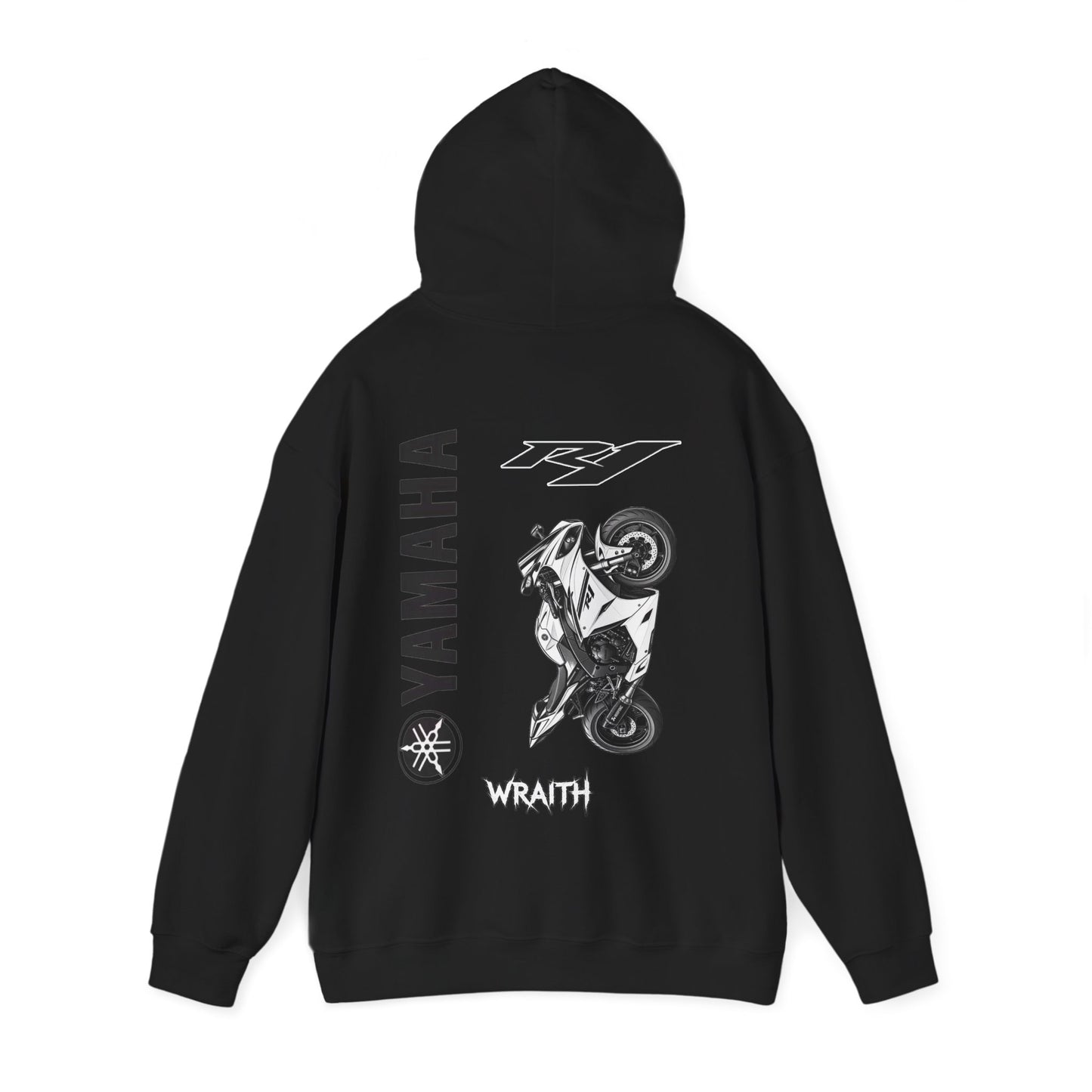 Yamaha R1 Big Bang Graphic Hoodie —  Motorcycle Pullover