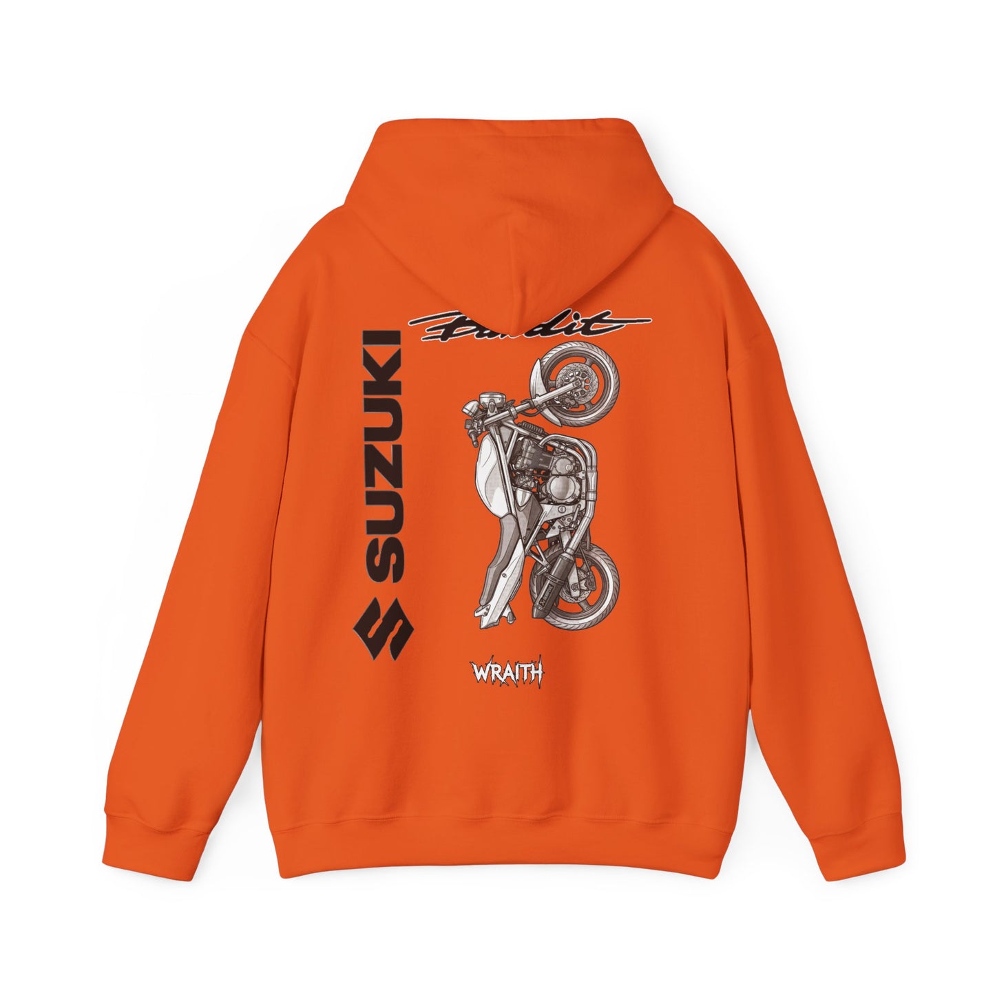 Suzuki Bandit 600 MK 2 Pinup Hoodie | Vintage Bike Illustration, Suzuki Logo