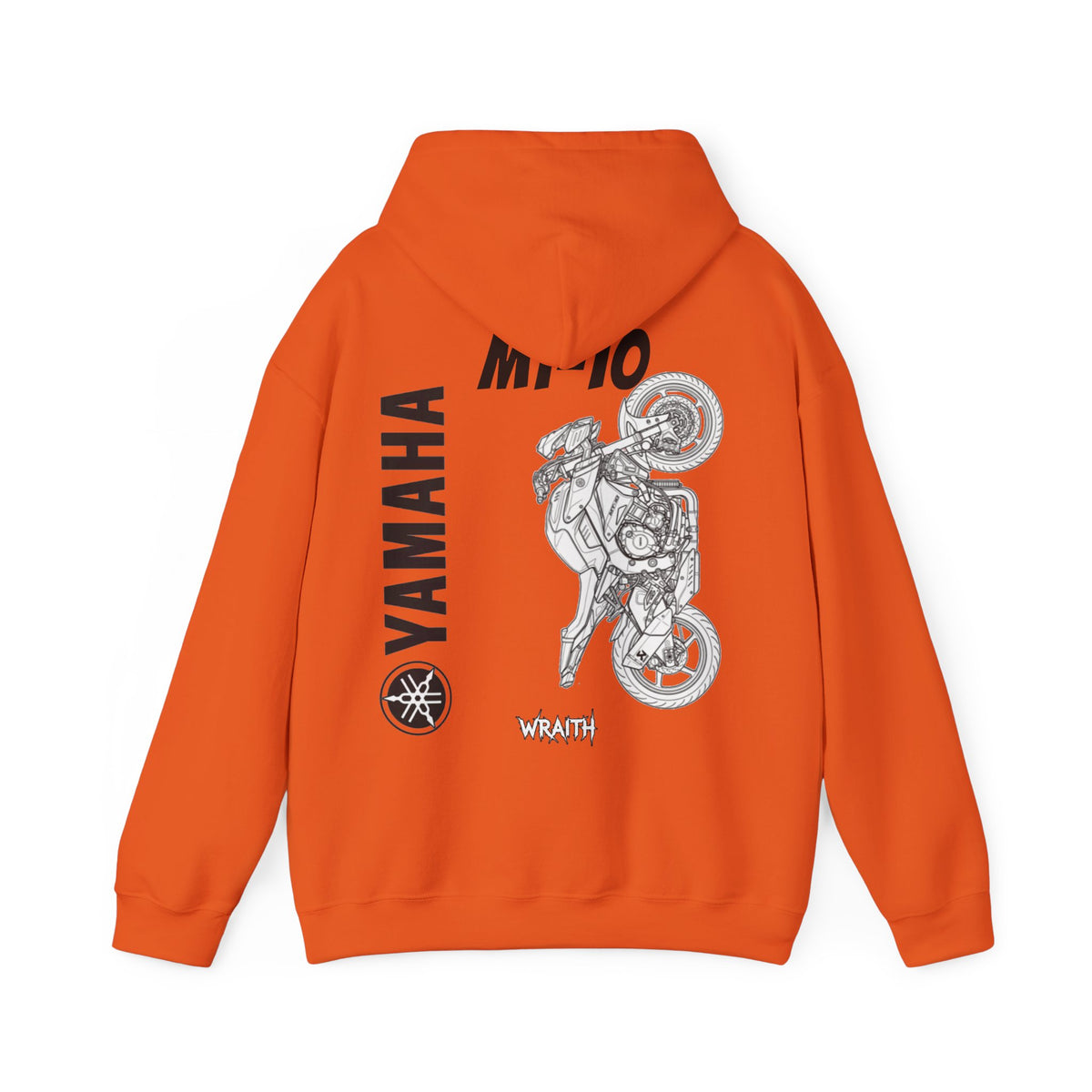 Yamaha MT-10 Motorcycle Graphic Hoodie