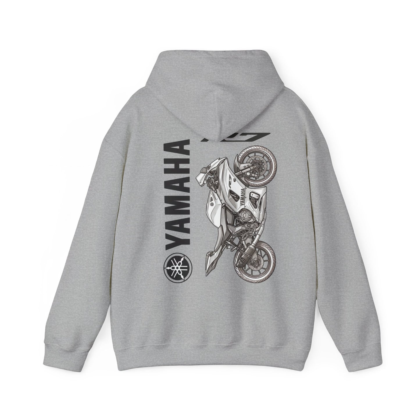 Yamaha R7 sportbike Hoodie | Yamaha logo motorcycle sweatshirt