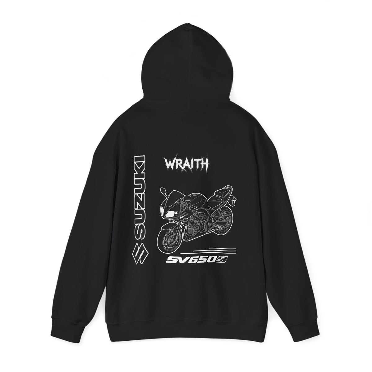 Suzuki Wraith SV650s  Motorcycle Hoodie — Vintage Sportbike Pullover