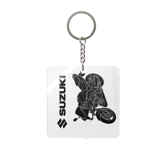 SV650S (Pointy) Square Keychain