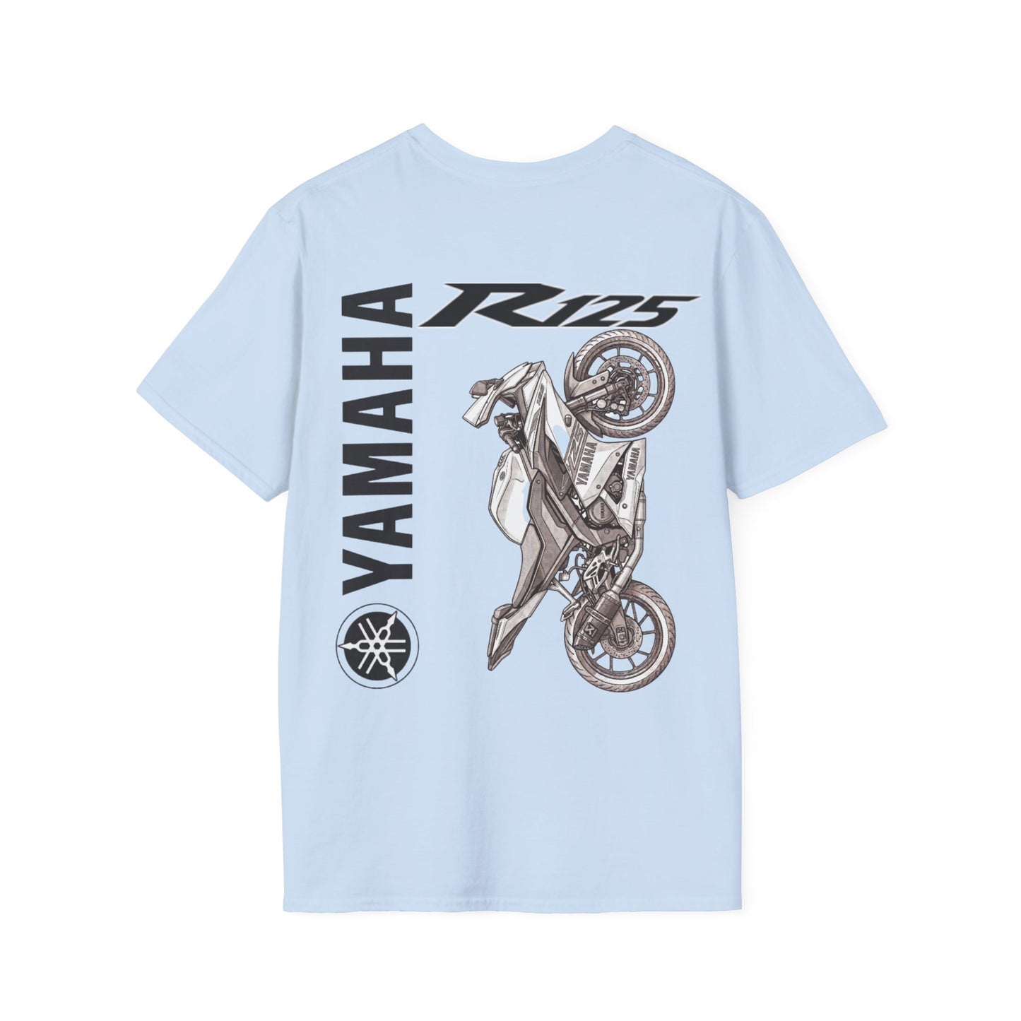 Yamaha R125 Motorcycle T-Shirt | Sportbike Logo Tee
