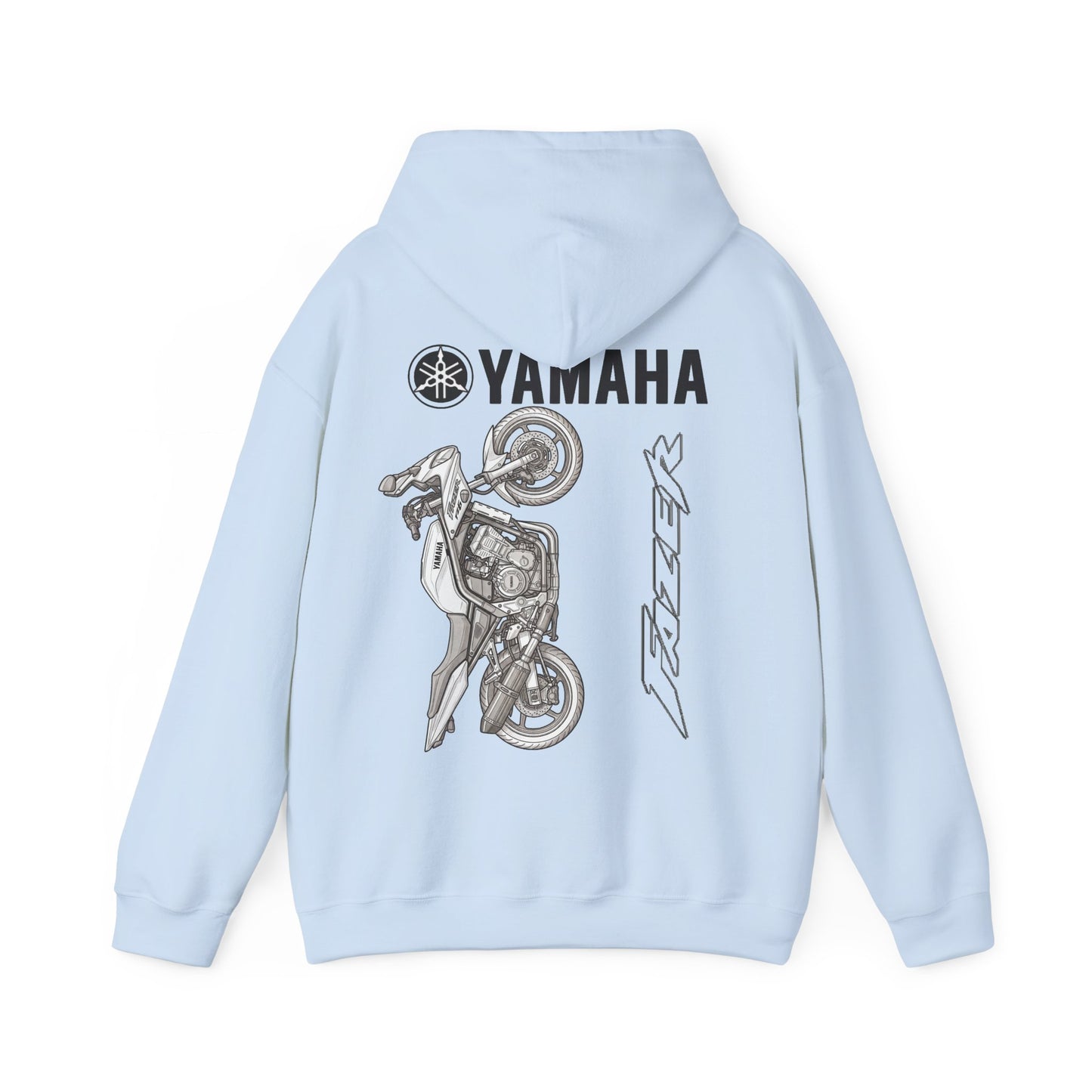 Yamaha Fazer motorcycle hoodie | Bike sketch hoodie | Motorbike pullover