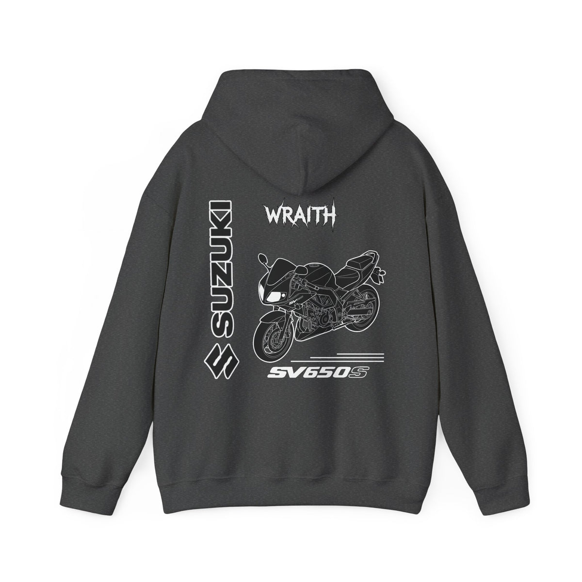 Suzuki Wraith SV650s  Motorcycle Hoodie — Vintage Sportbike Pullover
