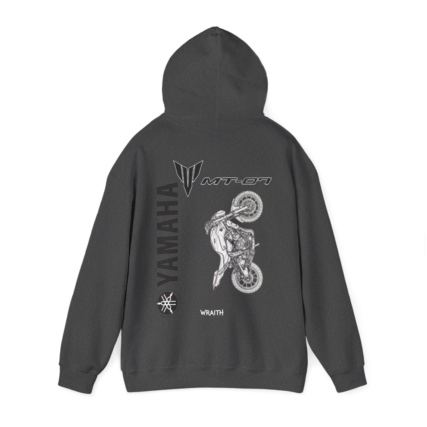 Yamaha MT-07 Motorcycle Hoodie Pullover