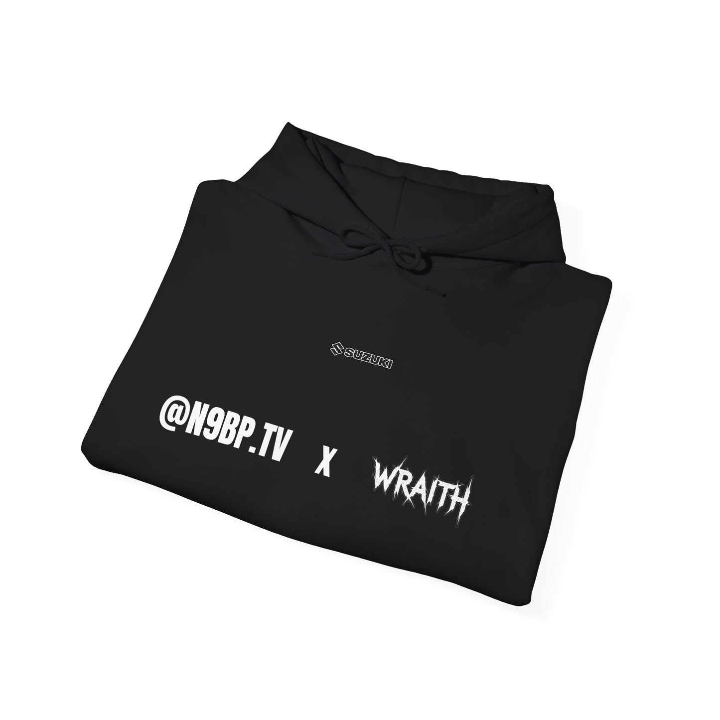 @N9BP.TV X Wraith Motorcycle Hoodie – Rider Graphic Pullover