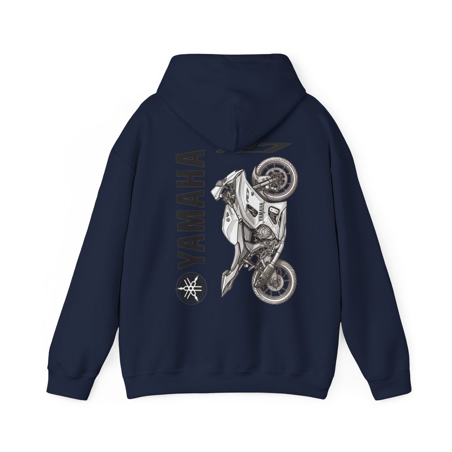 Yamaha R7 sportbike Hoodie | Yamaha logo motorcycle sweatshirt