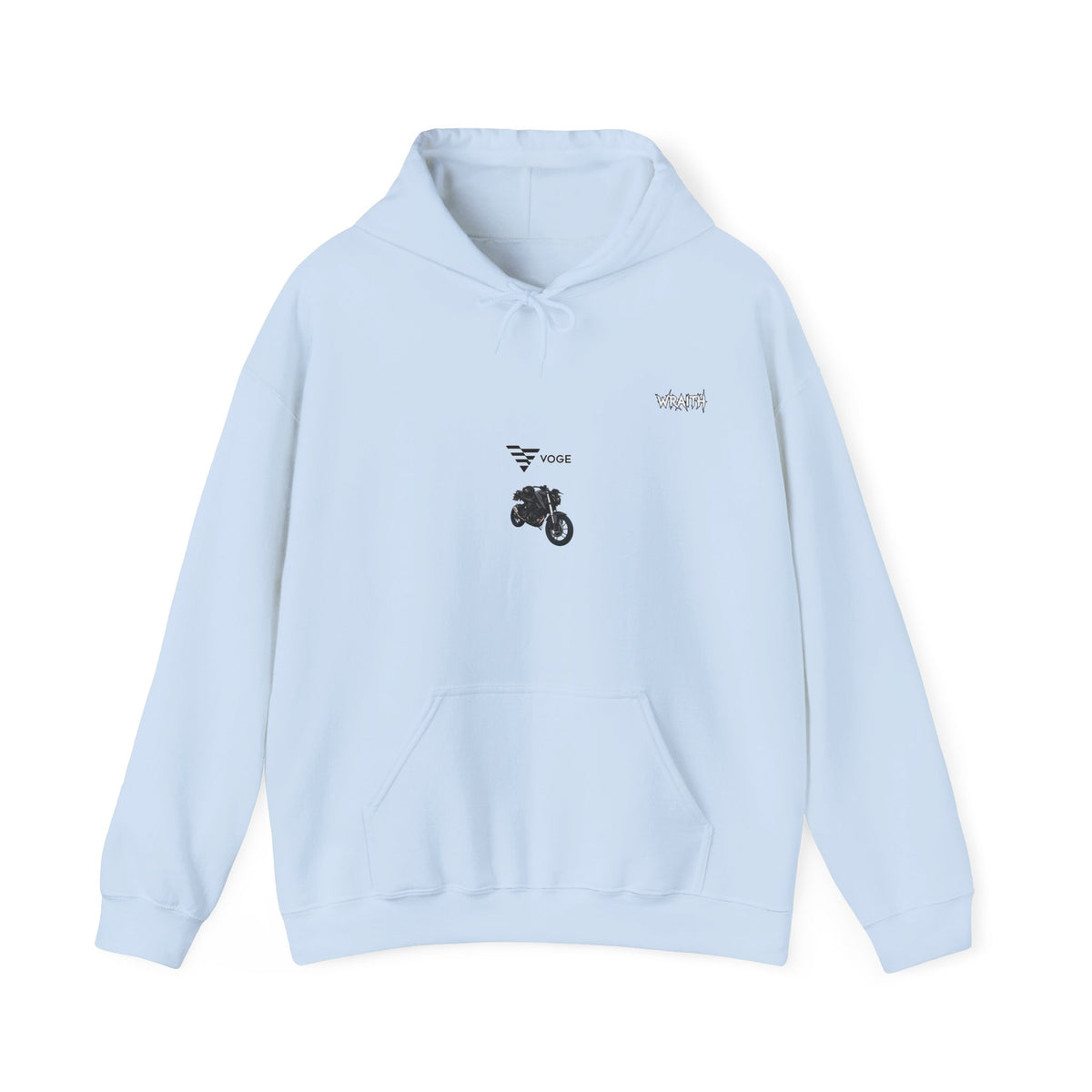 @HR125.710 Custom Hoodie — Vogue Bike Design with Rider Graphic