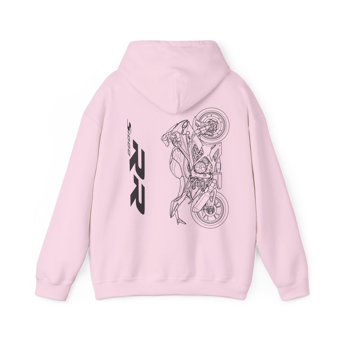 BMW S1000RR Motorcycle Hoodie | Sportbike Line Art Sweatshirt