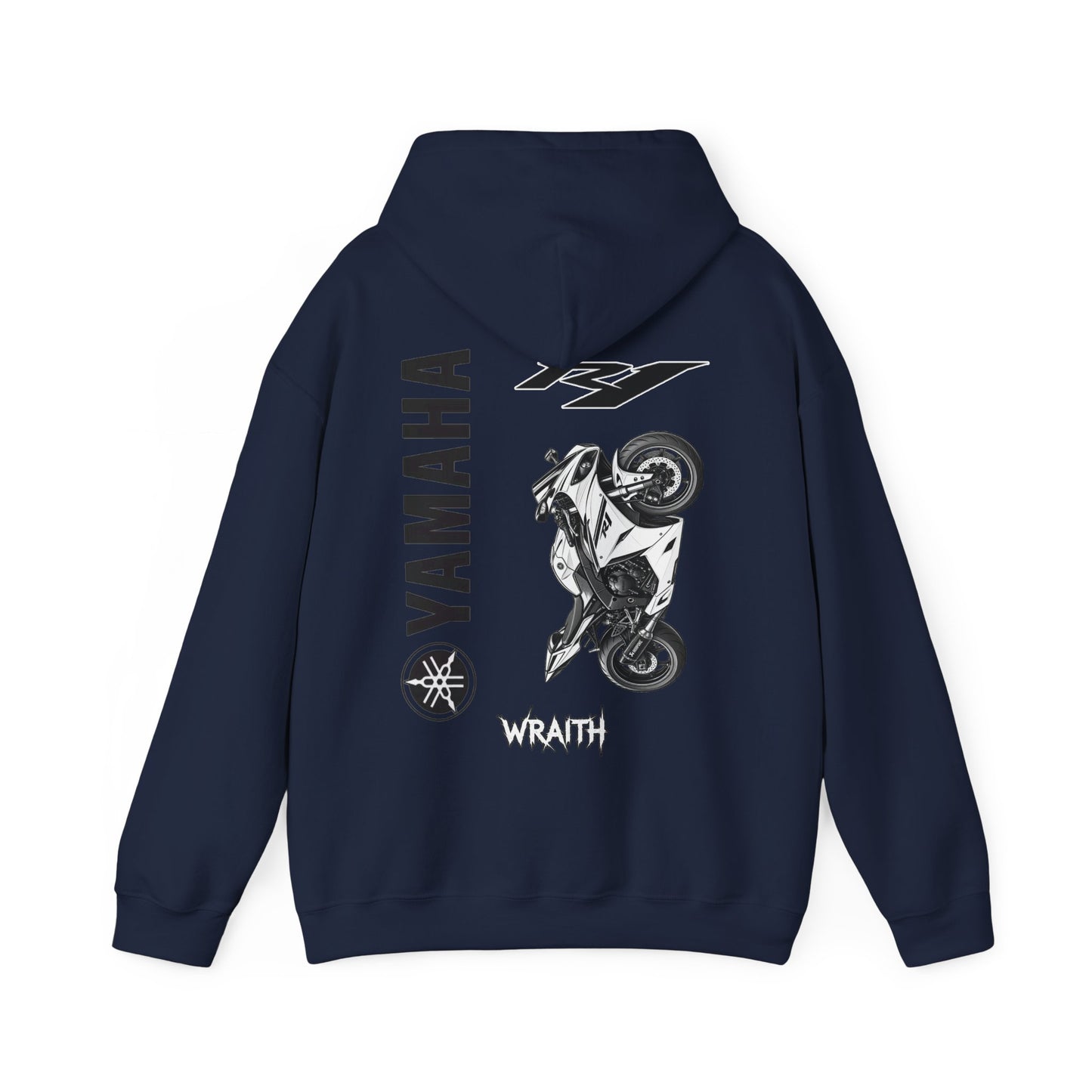 Yamaha R1 Big Bang Graphic Hoodie —  Motorcycle Pullover