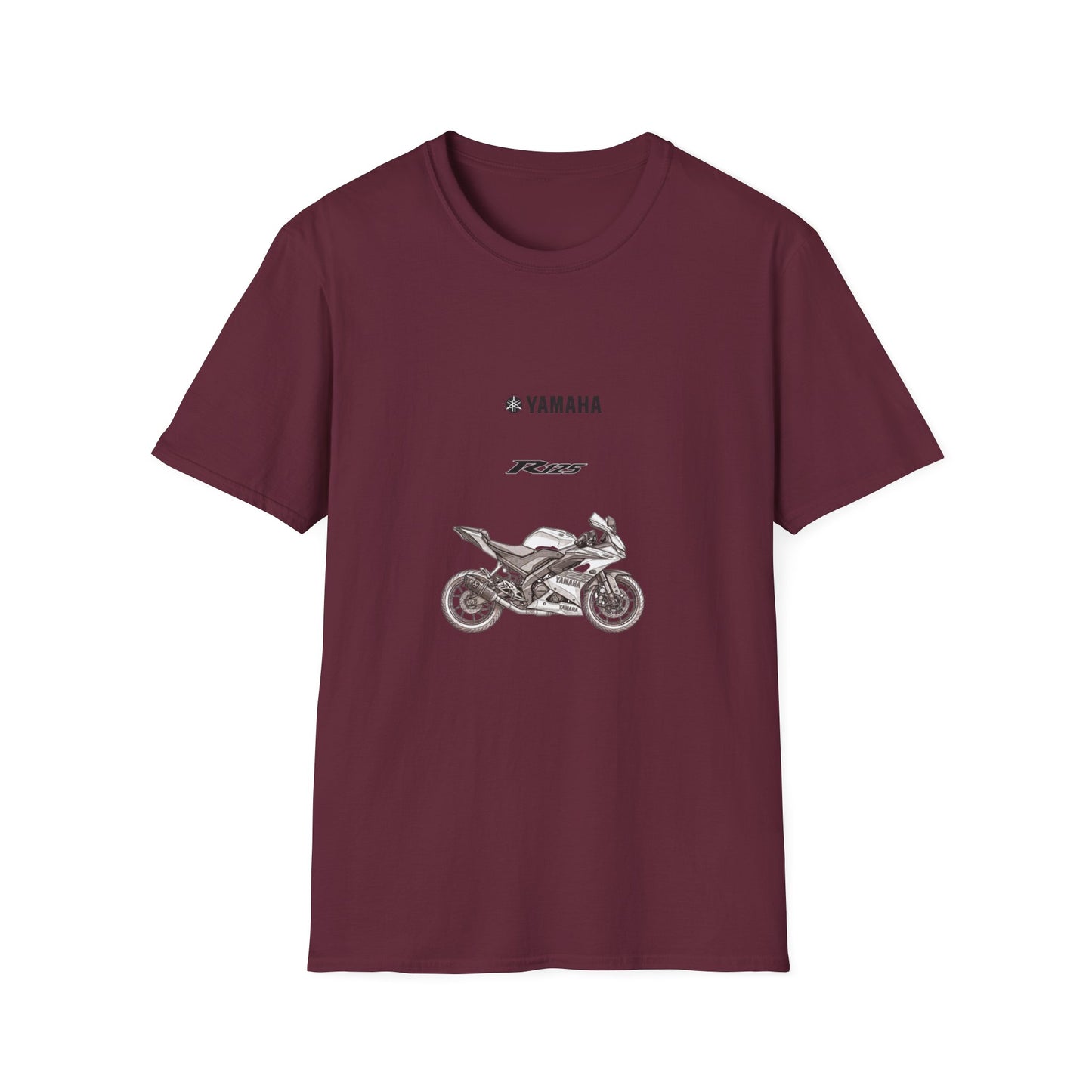 Yamaha R125 Motorcycle T-Shirt | Sportbike Logo Tee