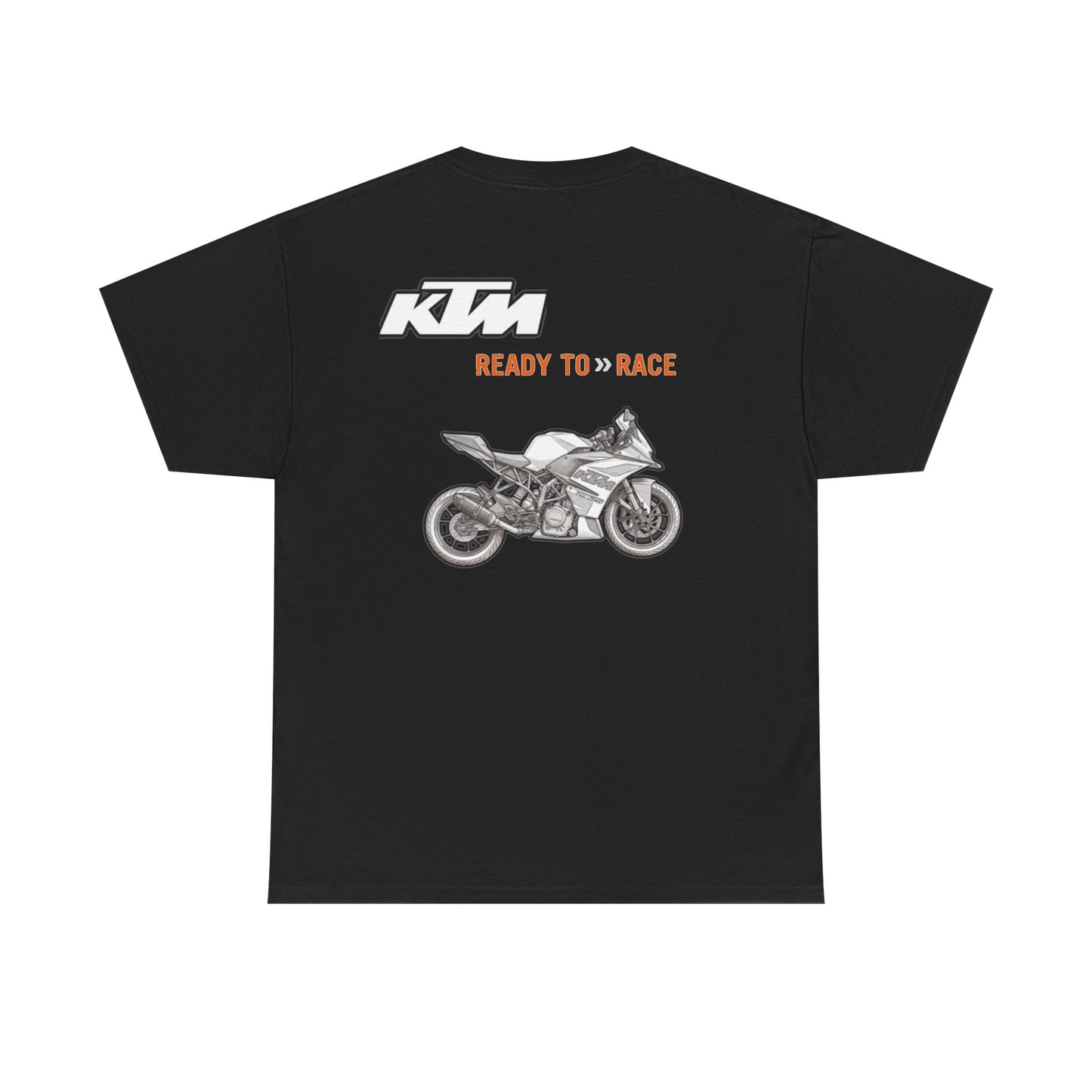KTM RC125 Ready to Race Motorcycle Tee | Sportbike Illustration