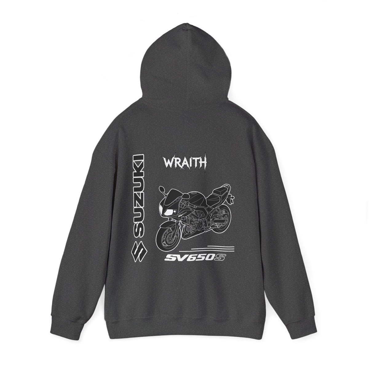 Suzuki Wraith SV650s  Motorcycle Hoodie — Vintage Sportbike Pullover
