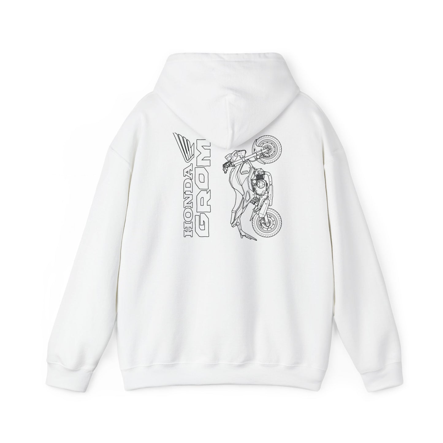 Honda Grom Motorcycle Hoodie | Grom Bike Graphic Sweatshirt