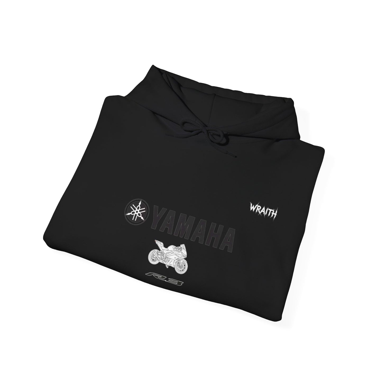 Yamaha R3 Motorcycle Hoodie — Graphic Rider Sweatshirt