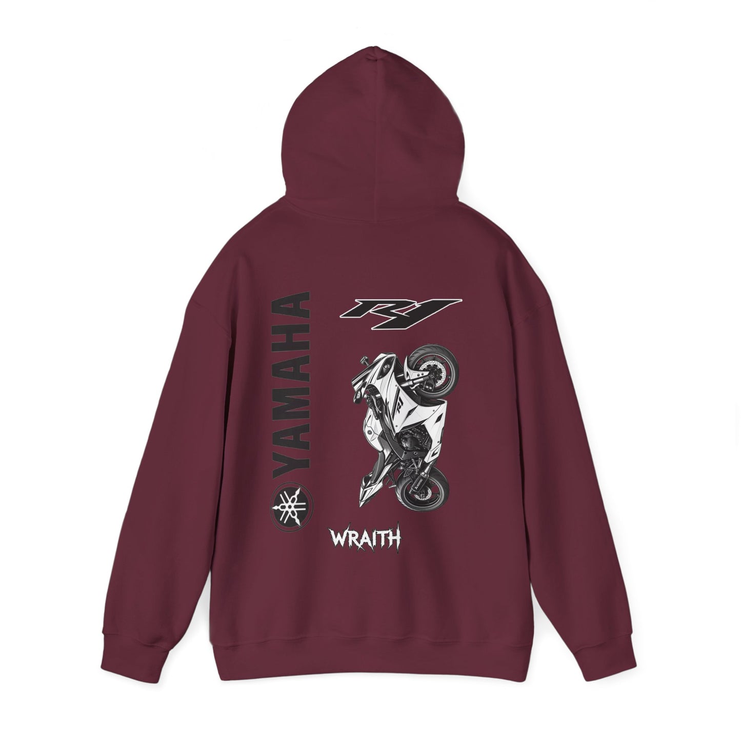 Yamaha R1 Big Bang Graphic Hoodie —  Motorcycle Pullover